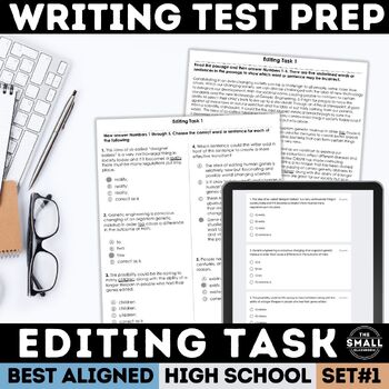 Preview of Editing Task  - Revising and Editing Practice Test for FAST Test BEST Standards