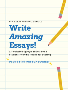 FSA 10-point Scale Text-Based Essay Writing Rubric