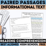 Non-Fiction Paired Passages Practice Test for FAST Test - 