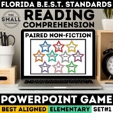Paired Non-Fiction Passages PowerPoint Game | Florida B.E.