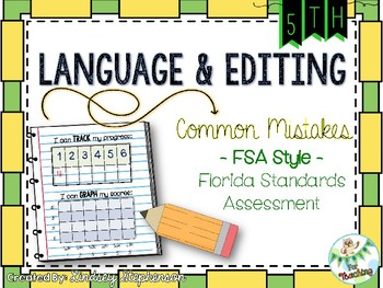 Preview of FSA Language and Editing Tasks {Florida Standards Assessment} - Set 3