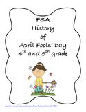 FSA PREP - FSA Reading - 5th and 4th grade - April Fools' Day