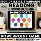 Poetry PowerPoint Game | Paired Texts | B.E.S.T. Standards
