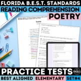 Poetry Analysis Comprehension Worksheet & Assessment BEST 