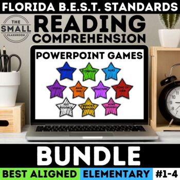 Preview of Reading Comprehension Fun Activity The Unfair Game BEST Standard FAST Test Prep