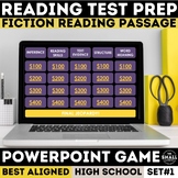 Reading Comprehension PowerPoint Game Fiction Jeopardy Tes