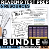 FSA Reading Test Prep Bundle | ELA High School | Print & G