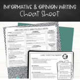 FSA Style Writing Cheat Sheets 4th & 5th grade