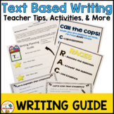 B.E.S.T Text Based Writing Guide and Resources | 4th and 5