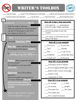 Preview of FSA STYLE WRITING MADE EASY!! ELA Test Prep