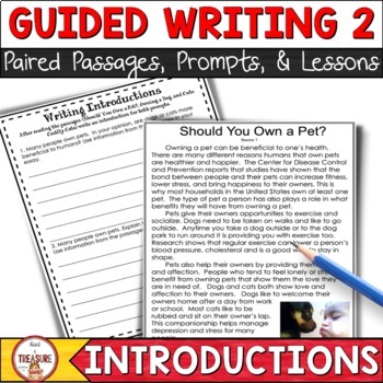 Preview of BEST Text Based Writing | Introductions Set 2