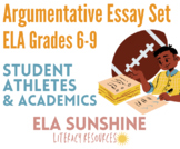 FSA Writing Prep: Argumentative Essay Set (Grades 6-9)
