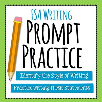 Preview of FSA Writing Prompt Quick Practice