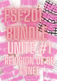 FSF2D1 Unité #1 - BUNDLE - révision de 9e année