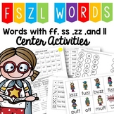 FSZL or Floss Rule for Spelling Worksheets and Games