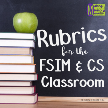 Preview of FSiM & CS - Rubrics