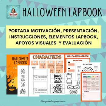 Preview of FT HALLOWEEN LAPBOOK