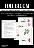 FULL BLOOM - Vintage Botanical Art Card Game