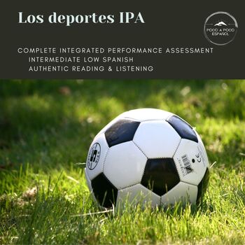 Preview of FULL IPA: Los deportes for Intermediate Low Spanish