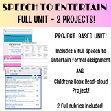 FULL Project-Based Speech to Entertain UNIT! 2 Projects wi