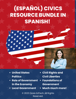 Preview of (Español) Civics Resource Bundle in Spanish!