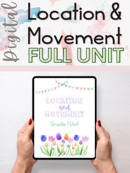 Preview of FULL UNIT: Location and Movement (Positional Words) Digital and Print!