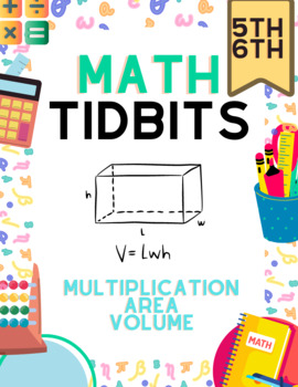 Preview of FULL VERSION Multiplication, Area and Volume