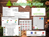 CHRISTMAS MATHS - 16 Activities and Flipchart