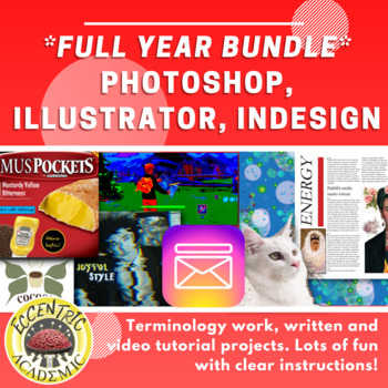 Preview of FULL YEAR ADOBE GRAPHIC DESIGN BUNDLE!!!