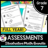 FULL YEAR Bundle: 7th Grade Illustrative Math Unit Assessm