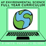 FULL YEAR CURRICULUM: AP Environmental Science (9 UNITS - 