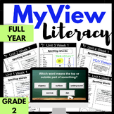 FULL YEAR MyView Literacy Grade 2 Spelling Vocabulary Spec