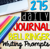 Bell Ringer Journal - Daily Writing Prompts (FULL YEAR: 27