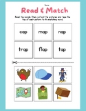 FUN AP Word Family Read Cut Paste Lift Flap Worksheet CVC 