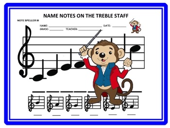 FUN --BIG NOTE SPELLER WORKSHEET! W Answer Key! GREAT FOR SUBS! | TpT