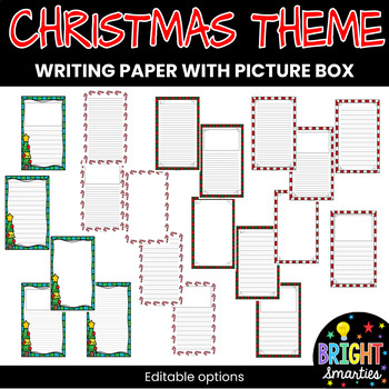 Double Lined Primary Story Paper with pictures - writing