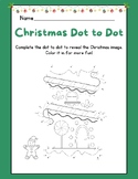 FUN Christmas Dot to Dot Gingerbread House Count 1 to 33 P