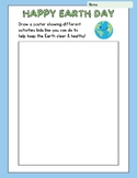 FUN Create an Earth Day Poster Printable Activity Coloring