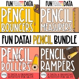 FUN DATA! "Pencil Data BUNDLE" {4 Data & Graphing Activities}