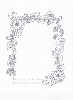 Preview of FUN FLORAL BORDER