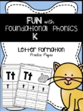 FUN Phonics: {Letter Formation Practice Pages}