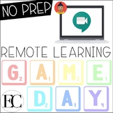 FUN GAME DAY: Remote Distance Learning | NO PREP Digital M