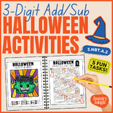 FUN Halloween Math! 3-Digit Add/Sub to 1000 • 3.NBT.A.2 Ac