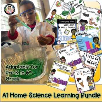 Preview of GROWING BUNDLE***FUN & Hands-On! At Home Science-Distance Learning