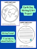 FUN Happy Earth Day Craft & Writing Prompt Project Color W