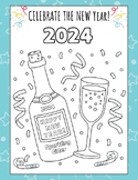 FUN Happy New Year Coloring Sheet Printable New Years Spar