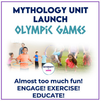Preview of FUN Introduction to Greek Mythology Olympic Games Middle School & Tweens