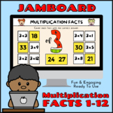 FUN Math Multiplication Facts! 1-12 Digital Google JamBoar