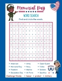 FUN Memorial Day Word Search Find Circle History Key Words