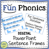 FUN PHONICS Digital PowerPoint Sentence Frames